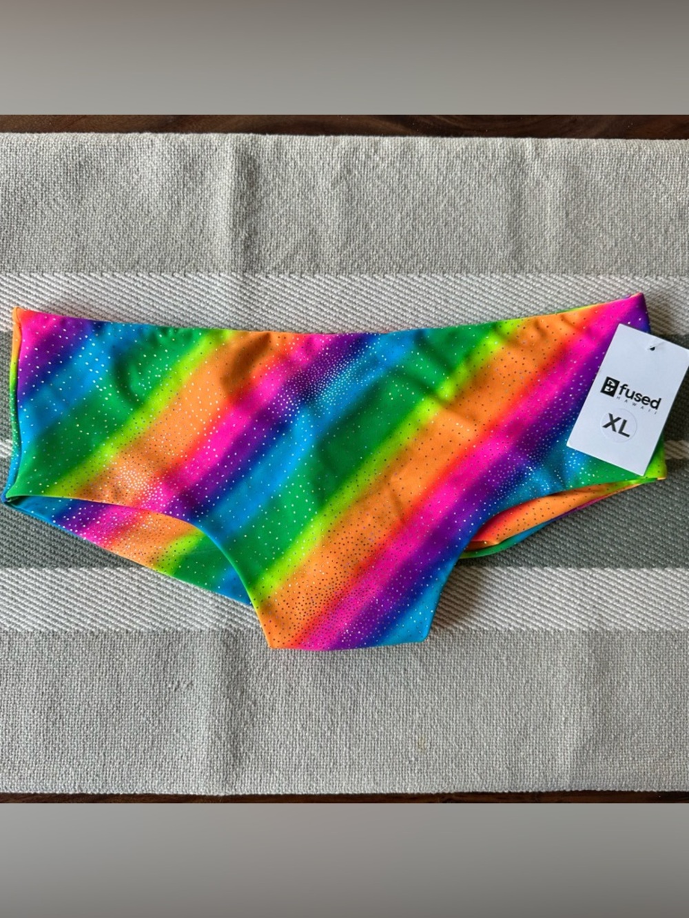 Fused Hawaii Rainbow Bottom